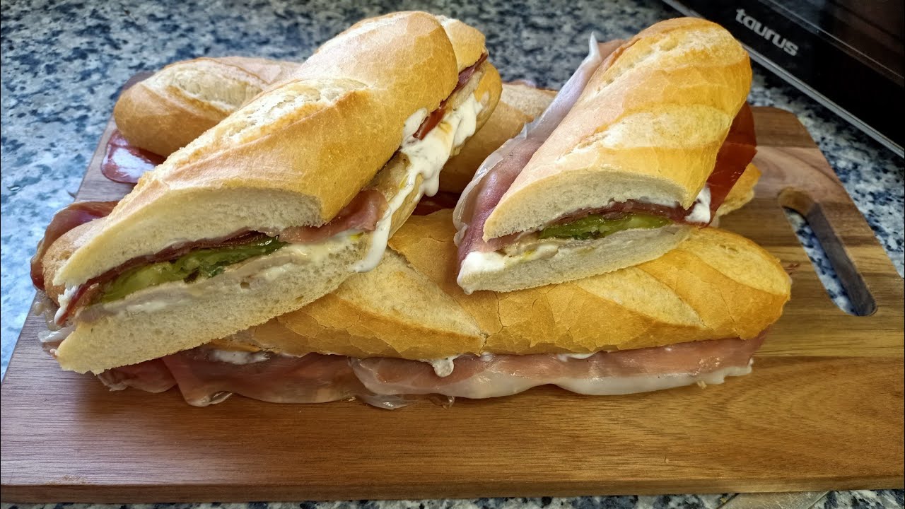 #serranitos #Malagueños !! 🥖🥓🫑🍋 #Riquísimos #😋😋😋