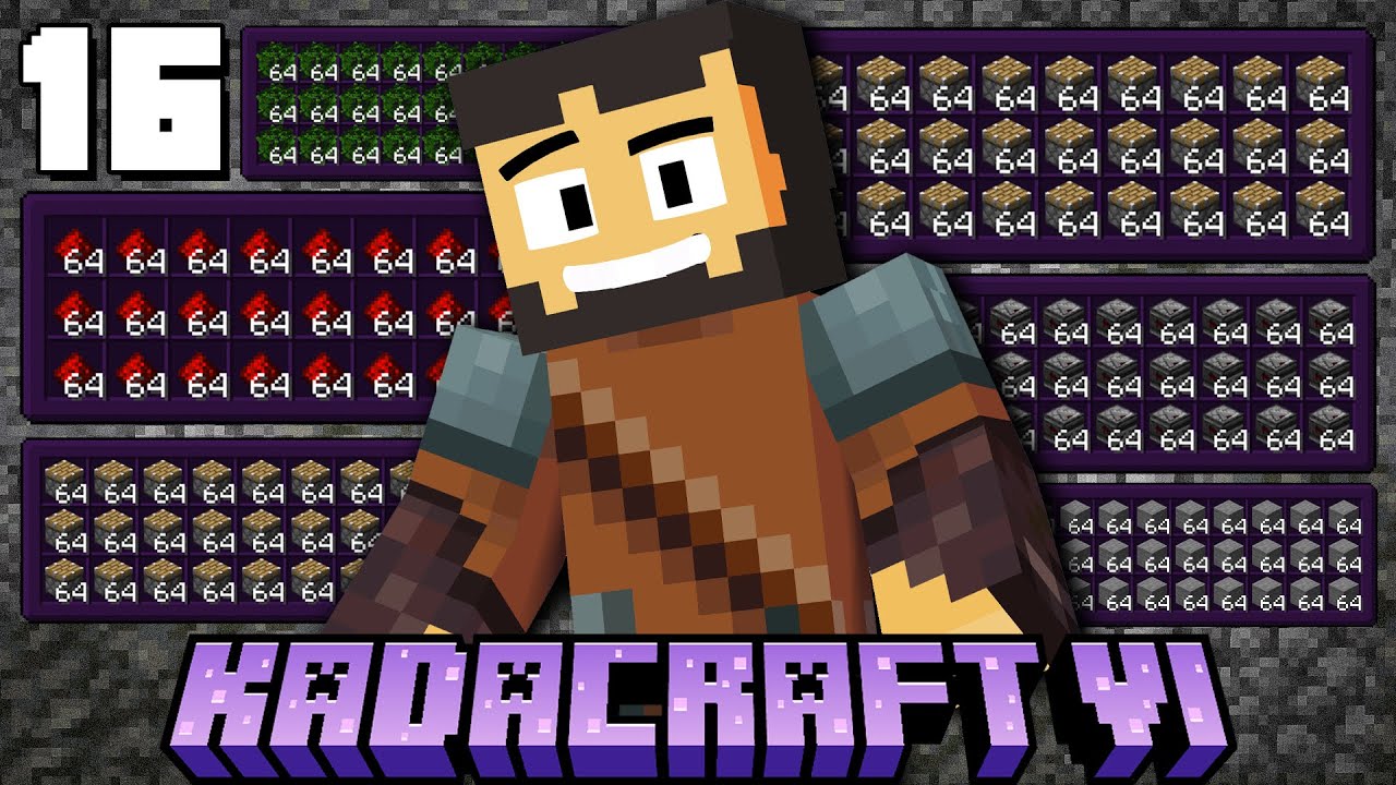 KadaCraft 6: Episode 16 - My Big Redstone Project