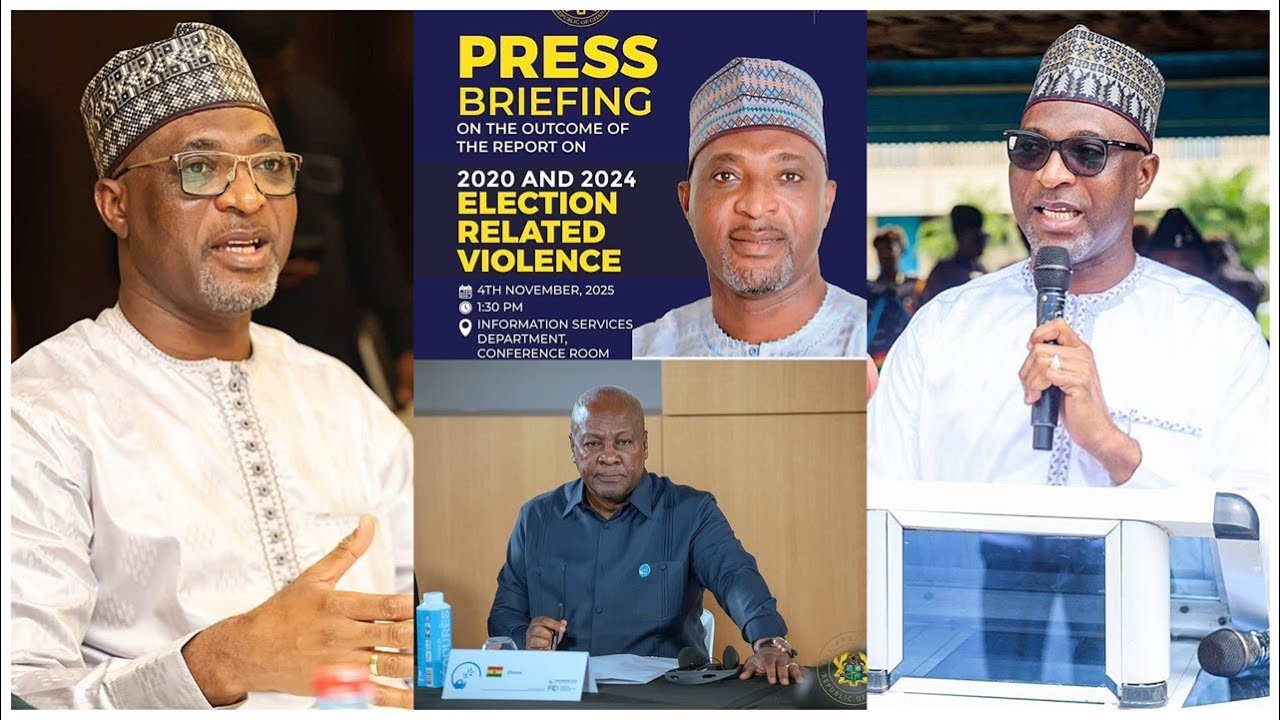 LIVE: Muntaka Mubarak Holds Press Conference on Shocking Findings in 2020 & 2024 Election Violence