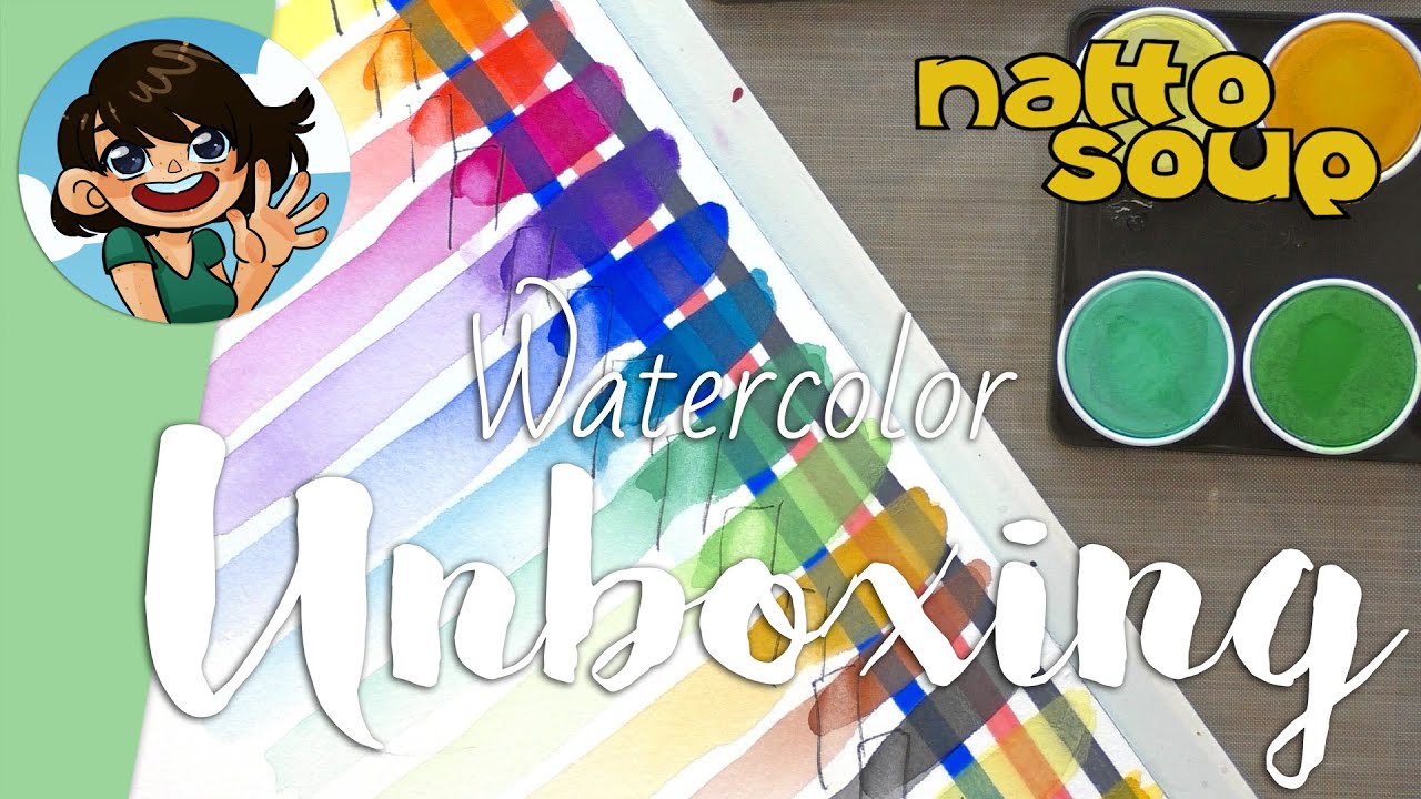 Finetec Opaque and Transparent Watercolor Unboxing and Comparison