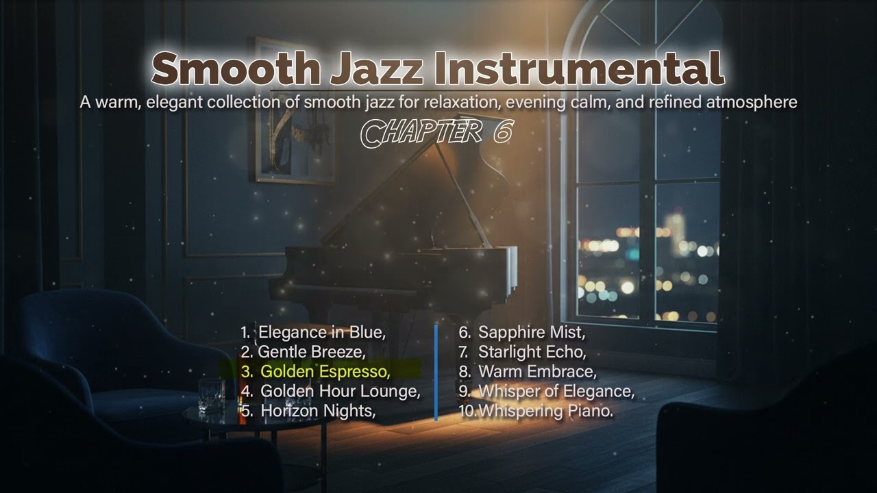 Relaxing Music (Smooth Jazz Instrumental) chapter 6 Golden Lounge Nights