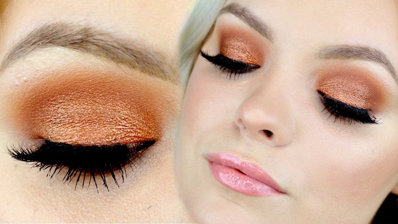 Copper Smokey Eye Tutorial - Talk Thru Tips, Tricks & Techniques | Brianna Fox