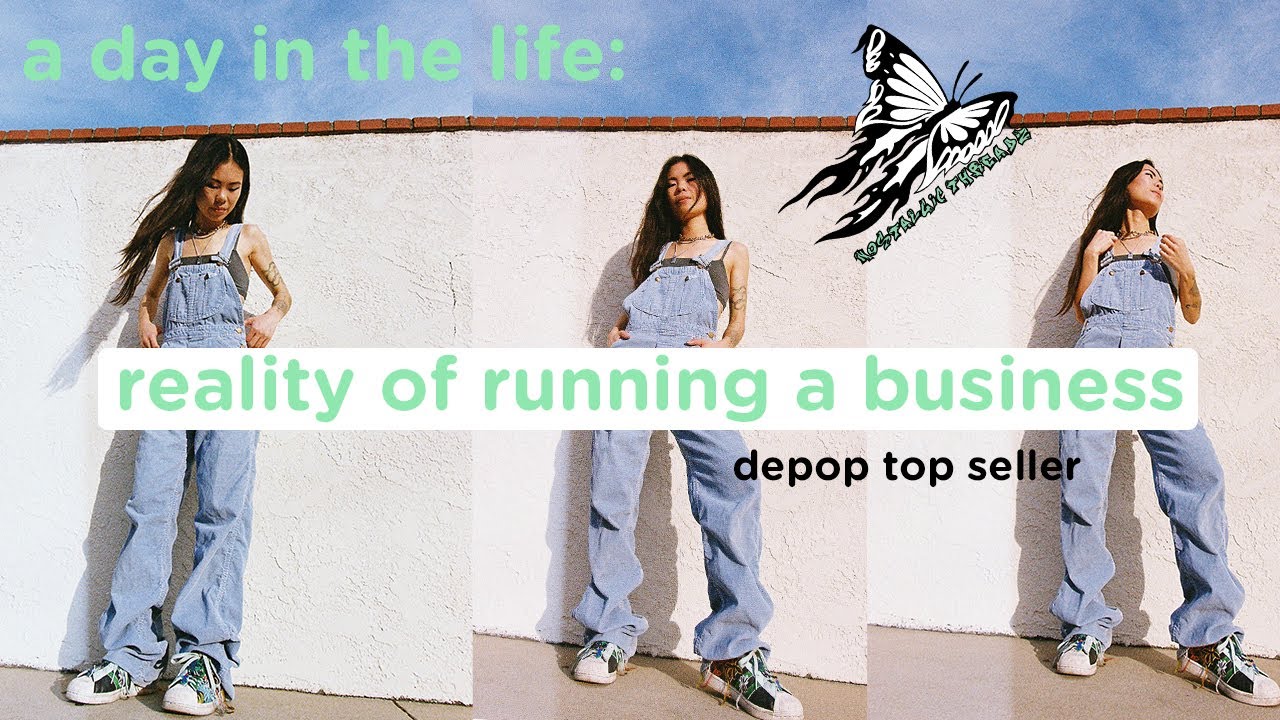 WEEK IN MY LIFE | reality of running a business & full time depop seller