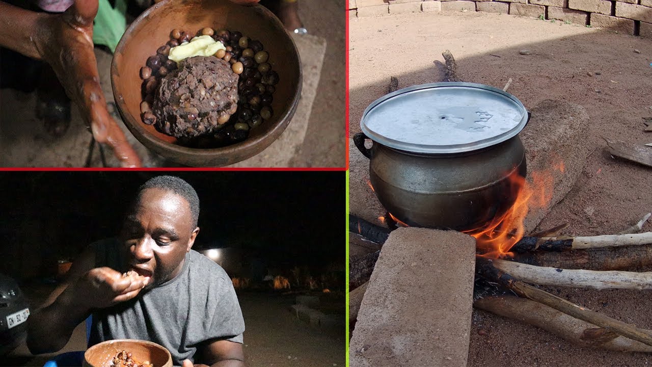 Have you seen this food before || Traditional local food from UPPER EAST REGION Ghana || Occasional