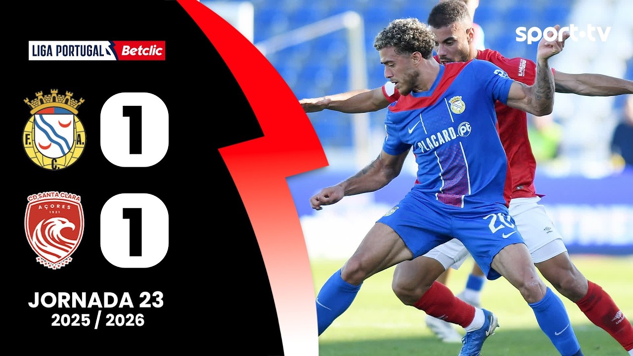 Resumo: Alverca 1-1 Santa Clara - Liga Portugal Betclic | sport tv