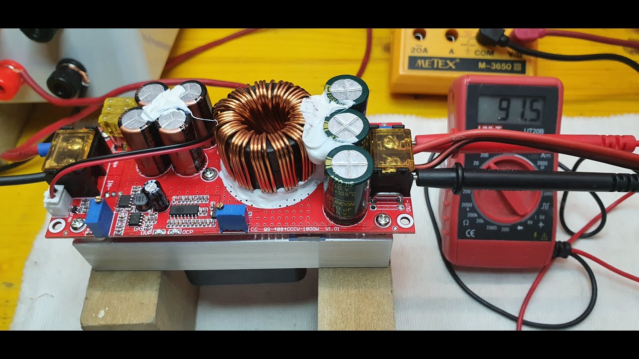 Convertitore Dc In 10-60V  Out Dc 12-90V  40Amp 1800W