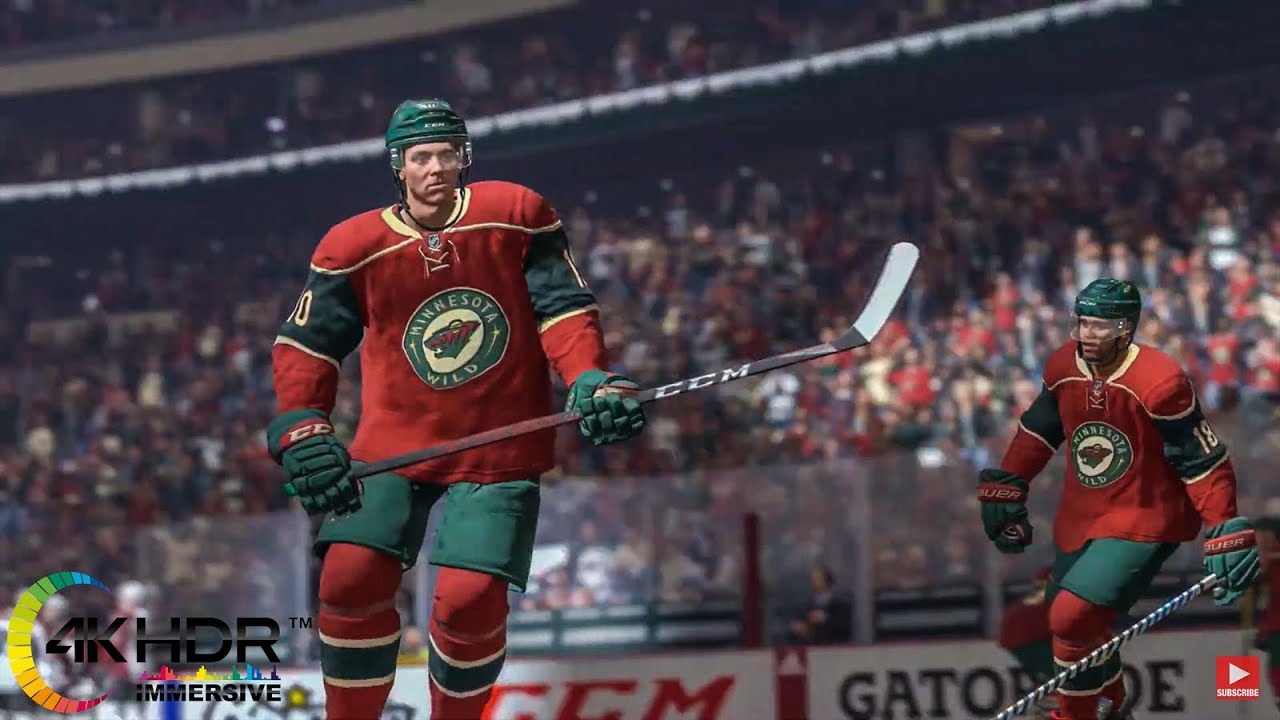 Wild/Avalanche Collide! Minnesota Wild vs Colorado Avalanche 4K! Full Game Highlights NHL 22 PS5