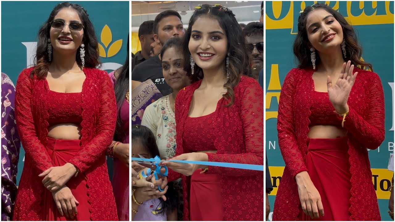 Actress Ananya Nagalla Grand Opening Allen Derma Facials and Saloon at KPHB Forum Mall Road