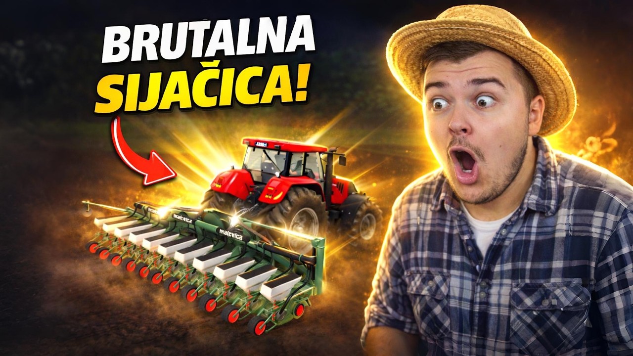 KUPIO SAM NAJJAČU SIJAČICU U FS25?! EP 70 @DjuraFrizura