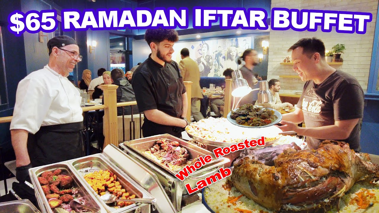 Что представляет собой шведский стол IFTAR за 65 долларов! | Пир в честь Рамадана!
