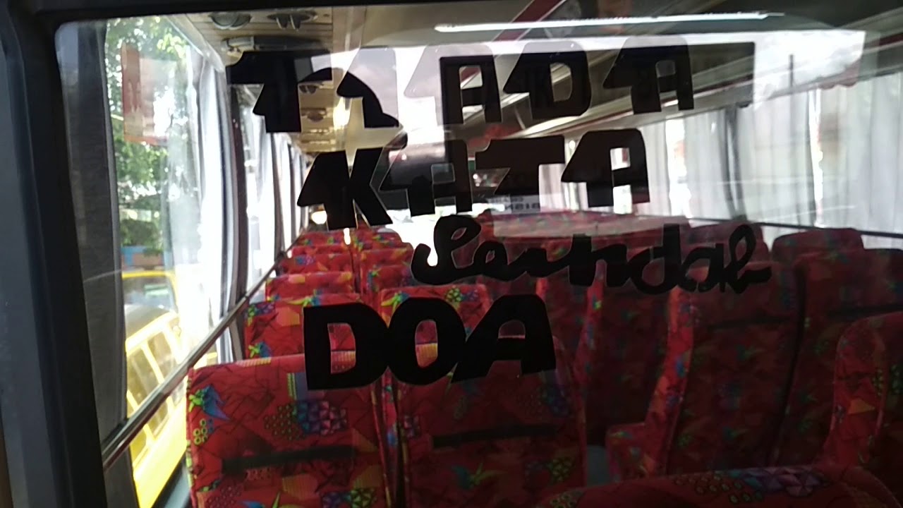 Smoking area bus Primajasa ekonomi