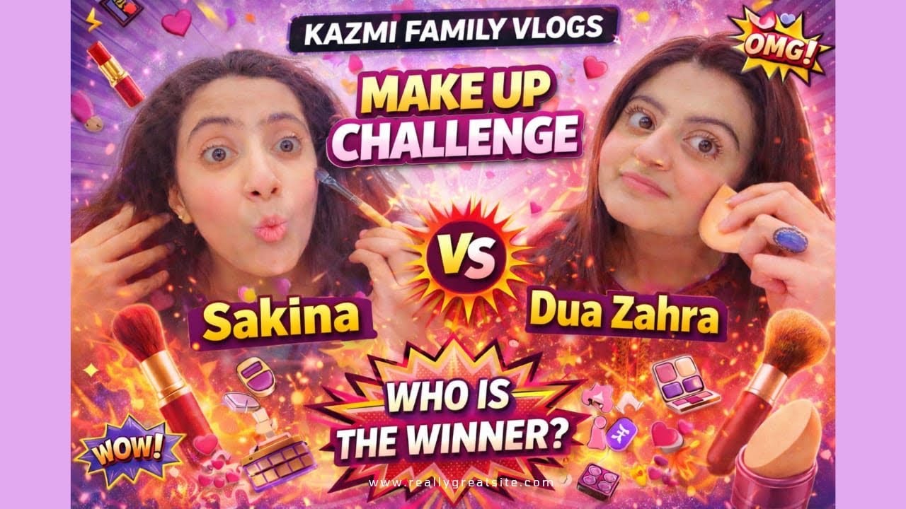 Dua Zahra vs Sakina | Ultimate Makeup Challenge 😍🔥 | Who Wins?