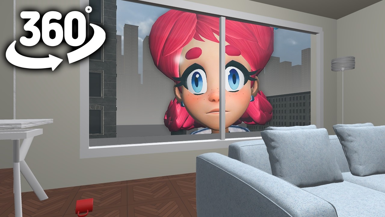 Giant Scarlet Skips in the City! | 360&deg; VR Animation