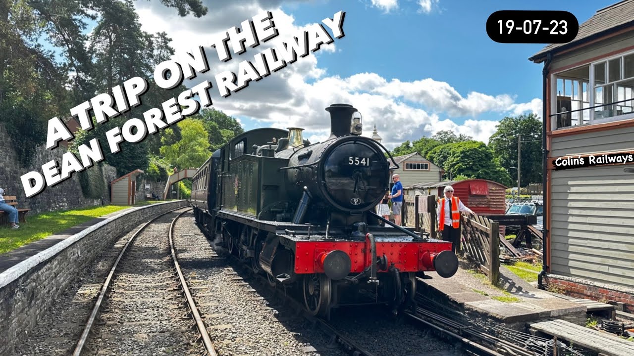 Episode 43: A trip on the Dean forest railway 19th July 2023 #deanforestrailway