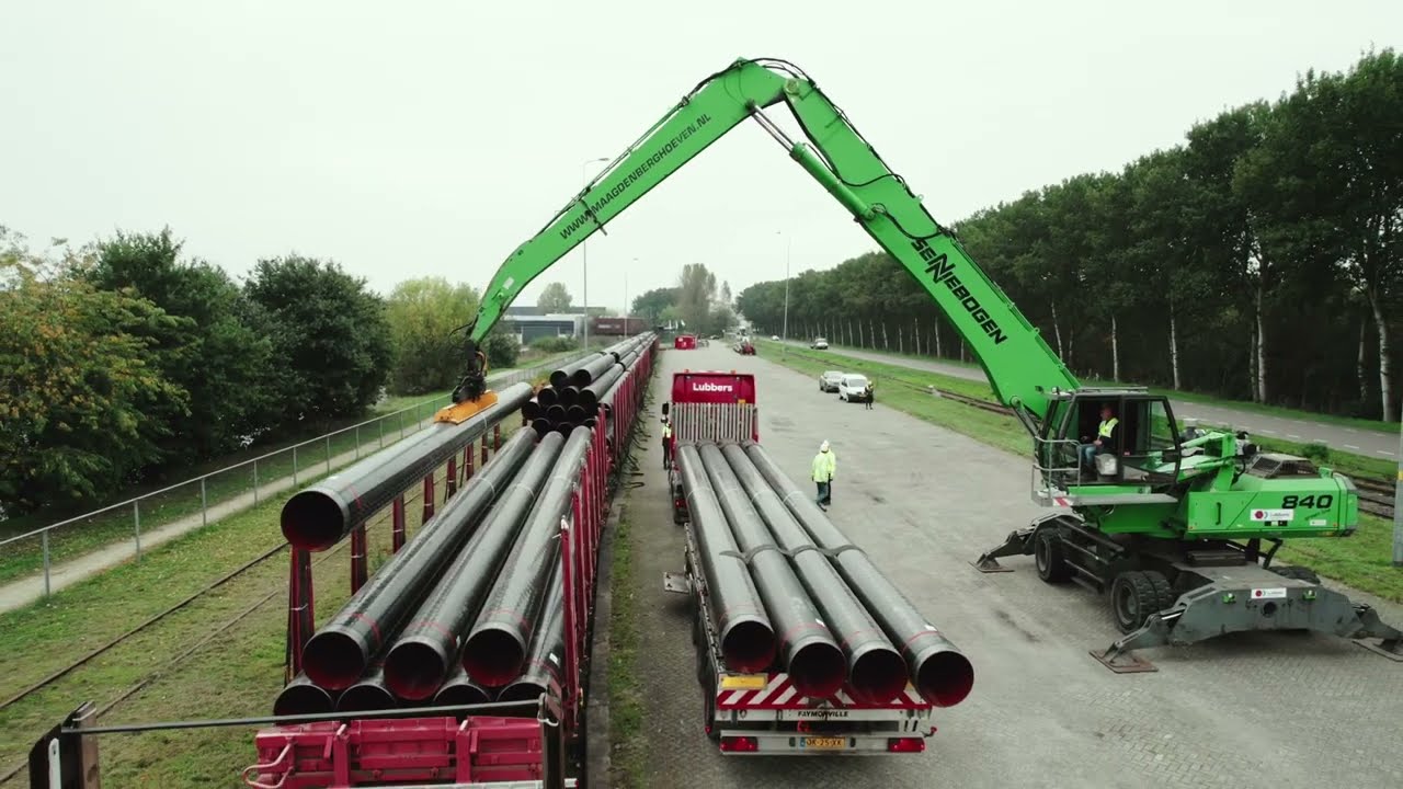 Transport pijpleidingen voor waterstofnetwerk Rotterdam