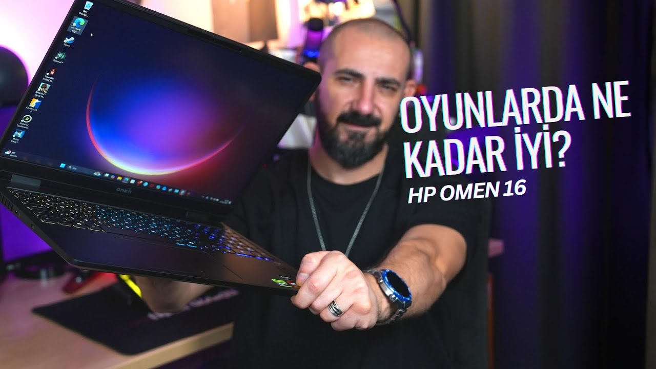 AMD Ryzen AI 7 ve RTX 5070 ile Dengeli Bir Oyuncu Laptop’ı | HP OMEN 16 İnceleme