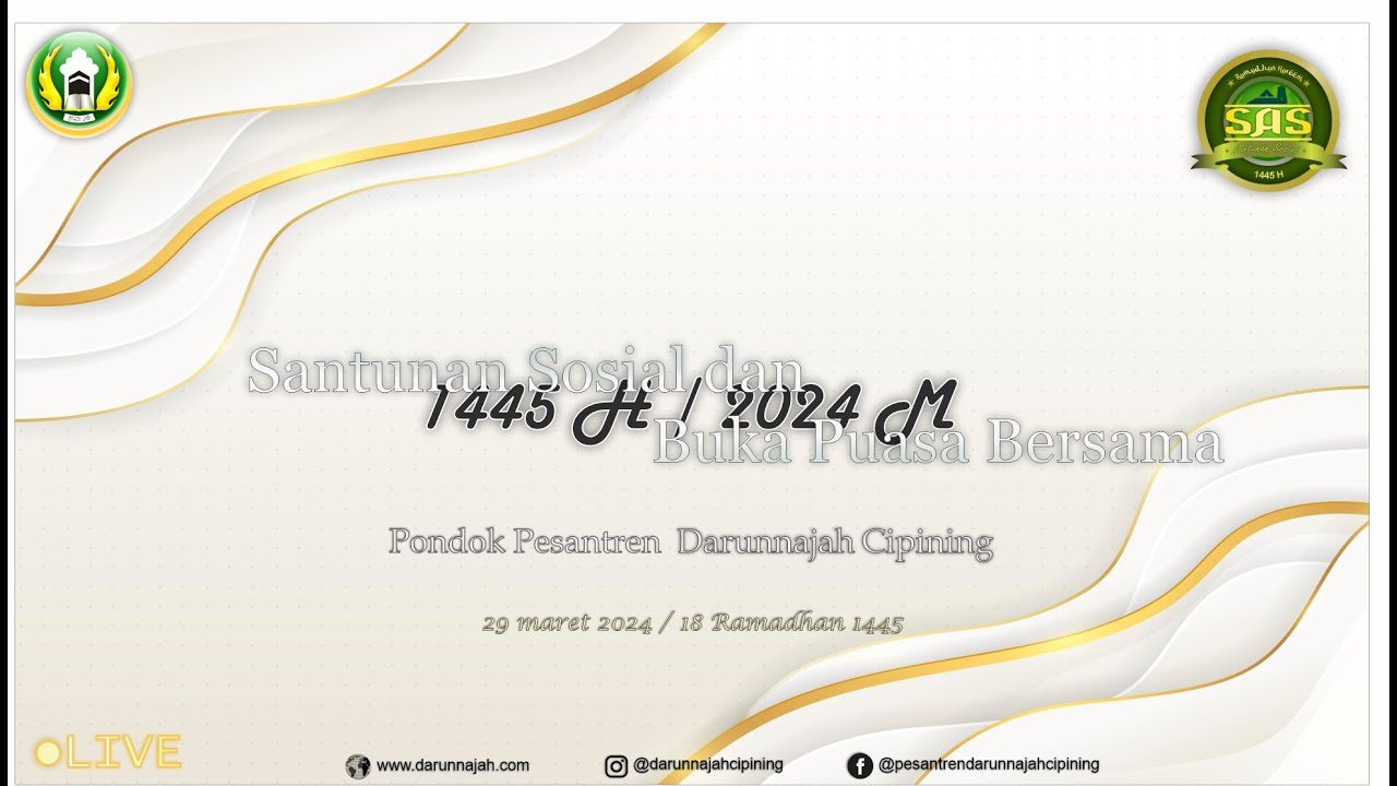 🛑 LIVE STREAMING SANTUNAN SOSIAL & IFTHOR SHOIMIN | KAMPUS PUTRA