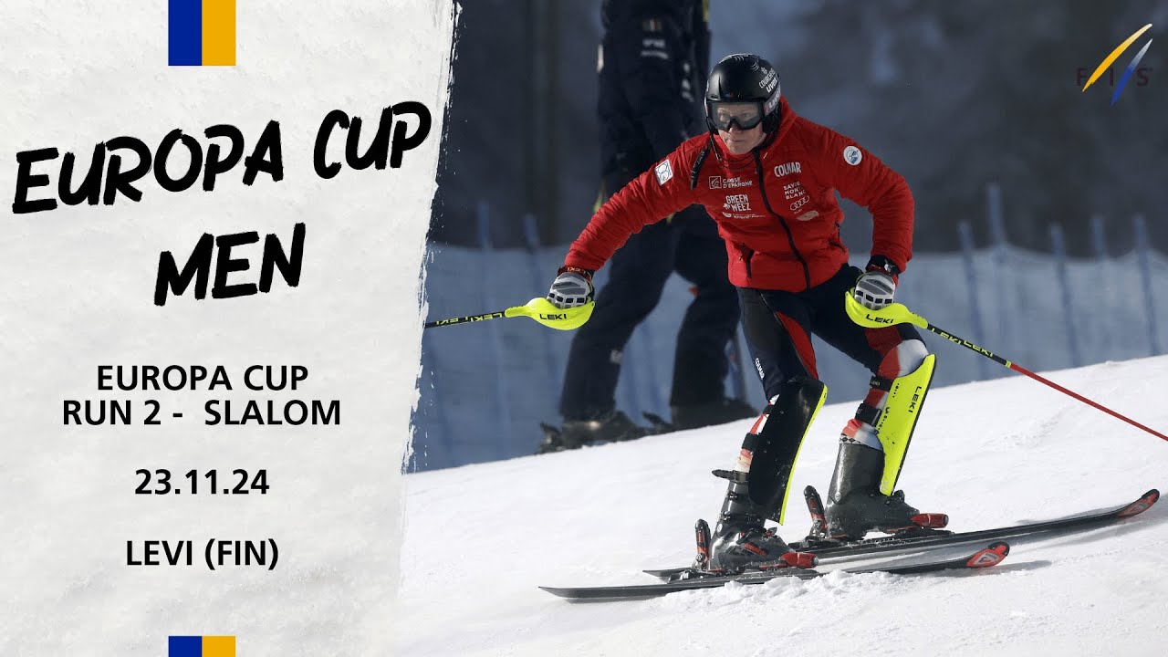 LIVE: Europa Cup Slalom Men Run 2 - Levi (FIN) | FIS Alpine