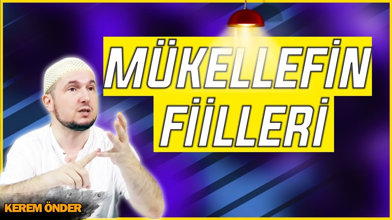 Mükellefin fiilleri: Farz, Vacip, Sünnet, Müstehap, Mübah, Mekruh, Müfsid, Haram / Kerem Önder