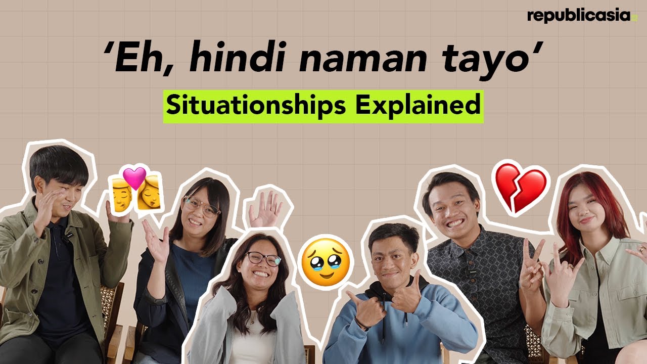 SITUATIONSHIPS EXPLAINED | Exclusive Interview | RepublicAsia