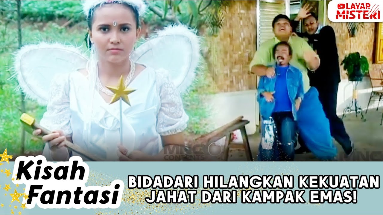 KEKUATAN JAHAT KAMPAK EMAS DIMUSNAHKAN OLEH BIDADARI | KISAH FANTASI