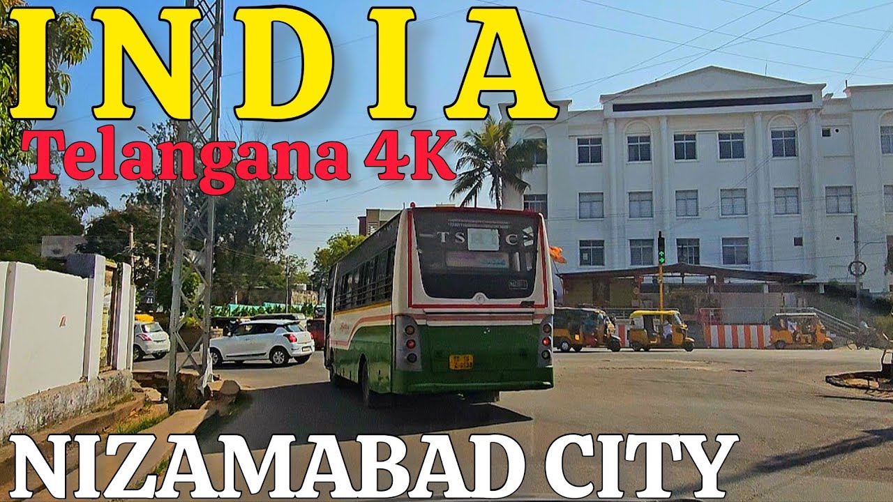Driving in India Ep.78 Telangana 4k | Nizamabad So Amazing City | @jk tour Adventures 🚘