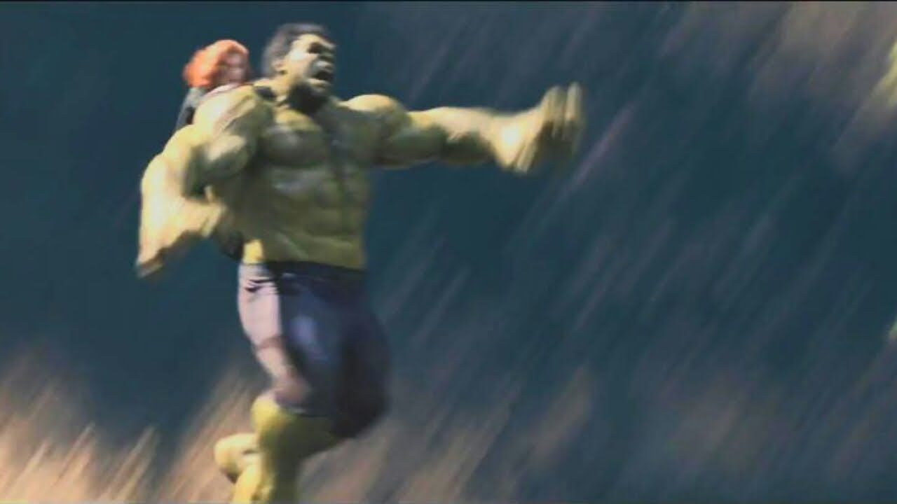 Ride of Hulk - Black widow Scene - Avengers Age of Ultron