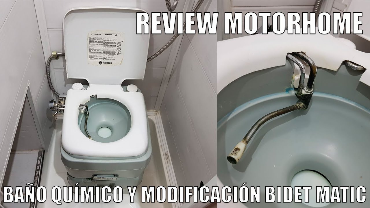 REVIEW DE MOTORHOME: INODORO QUÍMICO + MODIFICACIÓN PARA BIDET MATIC