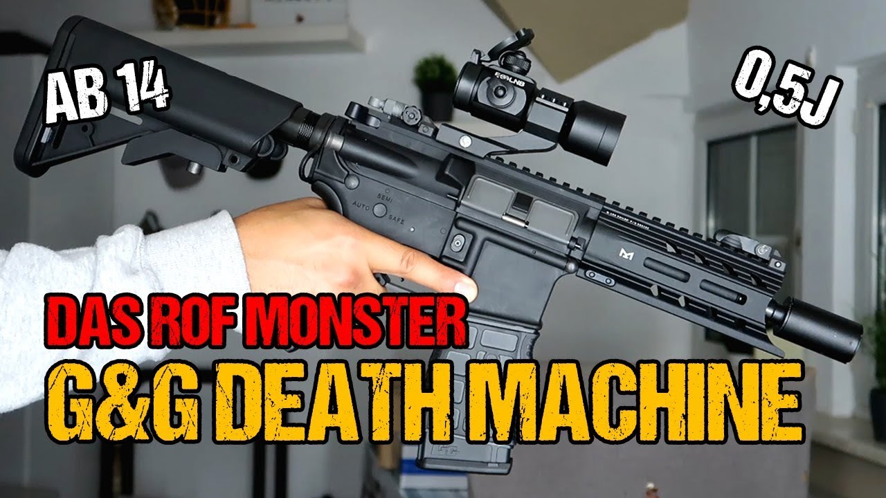 G&G DEATH MACHINE | Airsoft Review und Unboxing