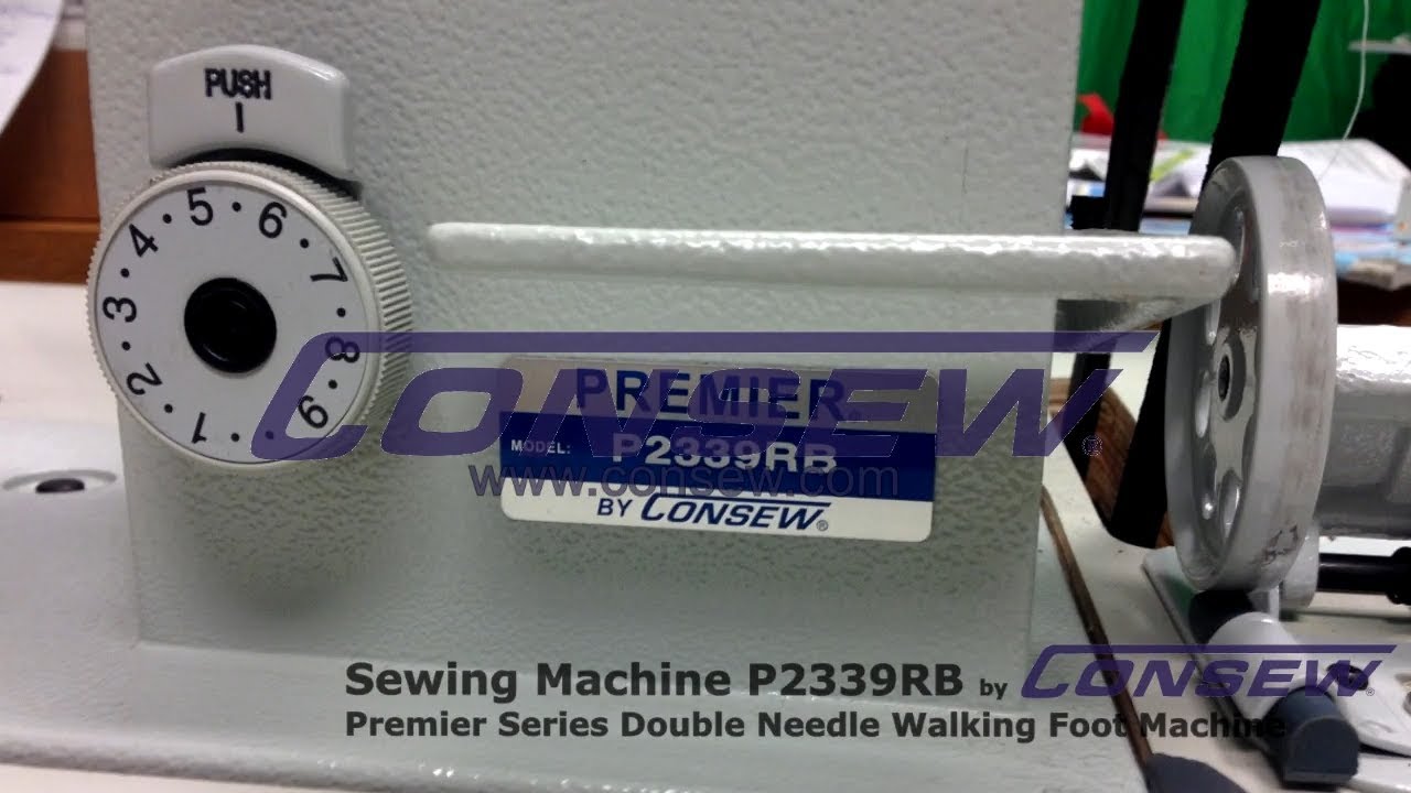 Consew Sewing Machine P2339RB Demo