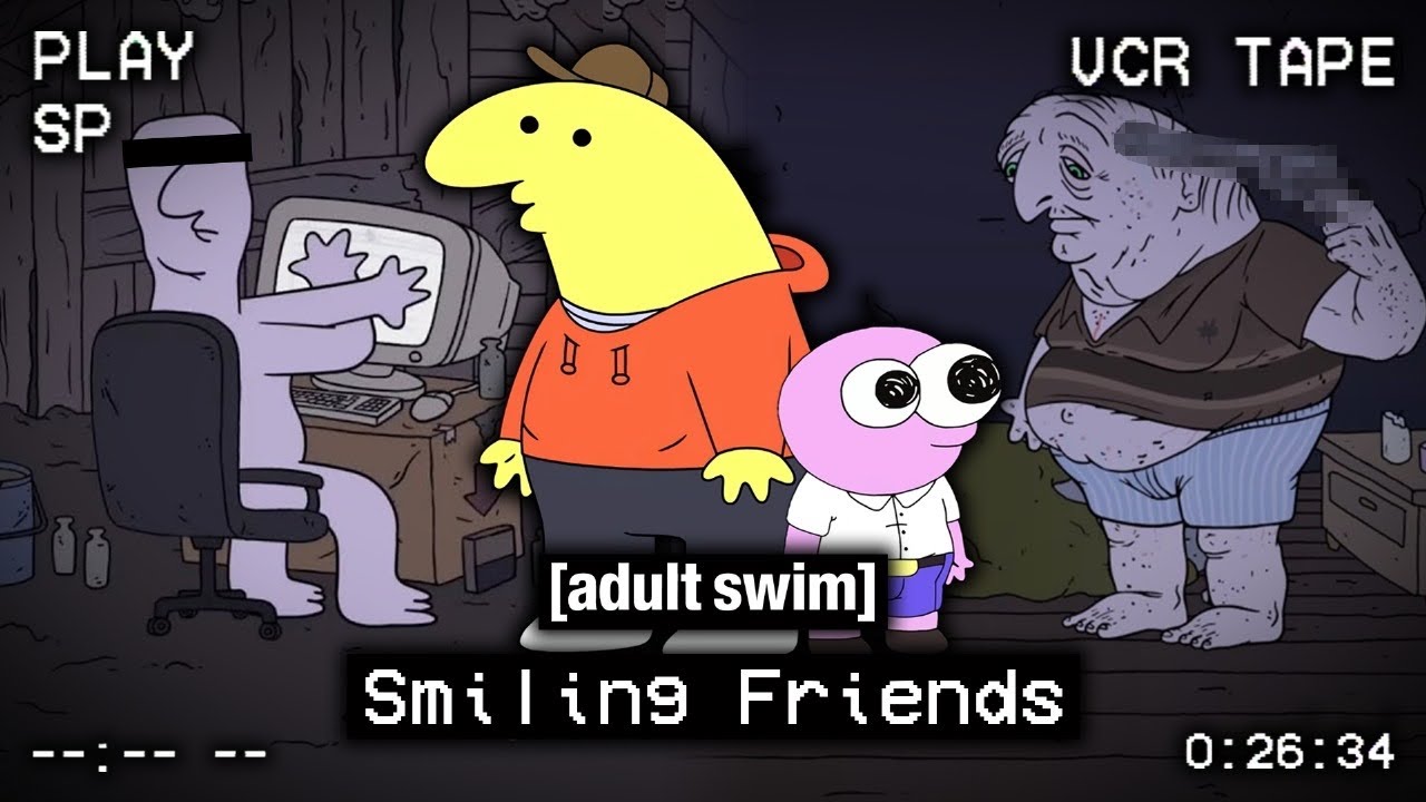 SMILING FR|ENDS: O DESENHO MAIS SÁDIC0 DA ADULT SWIN