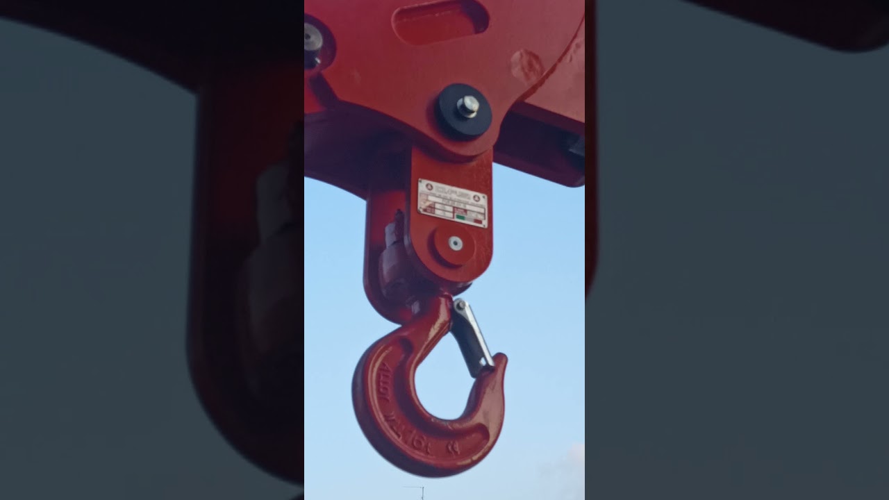 Omar gru semovente 10Ton con jib idraulico con pistone integrato nel braccio da 3,5Ton