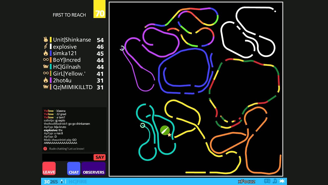Curve Fever 2 | March tournament 2014