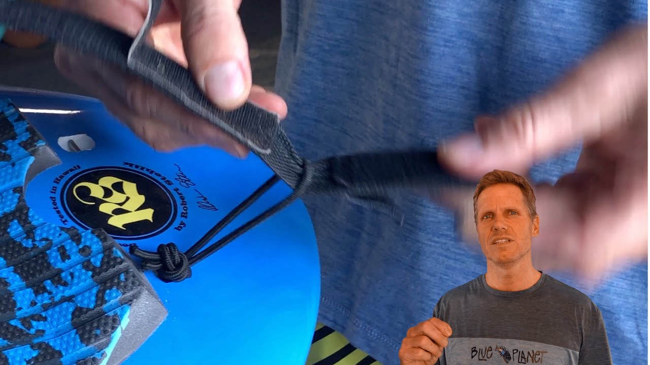 Surf leash string hacks- preventing leash failure
