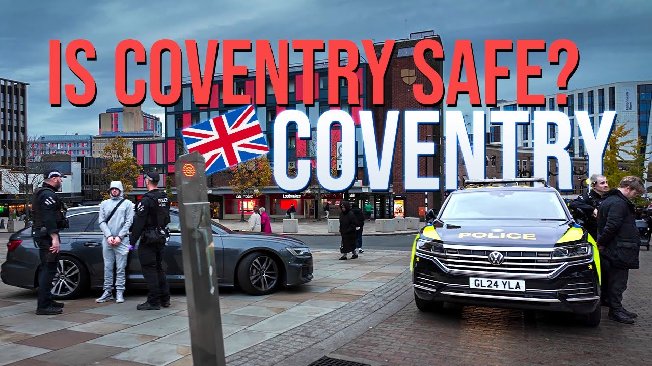 Quiet Autumn Walk: Coventry City Centre in 4K | October 2025