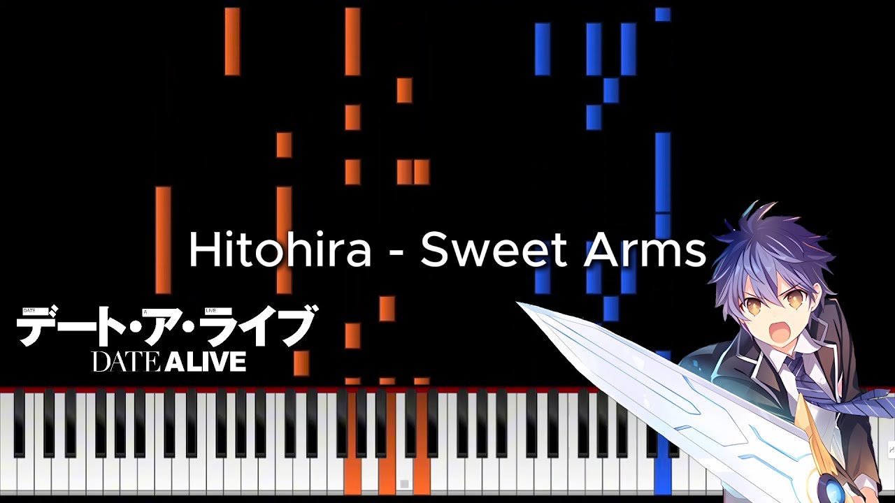 Date A Live Season 5 ED song piano cover (Hitohira - Sweet Arms)