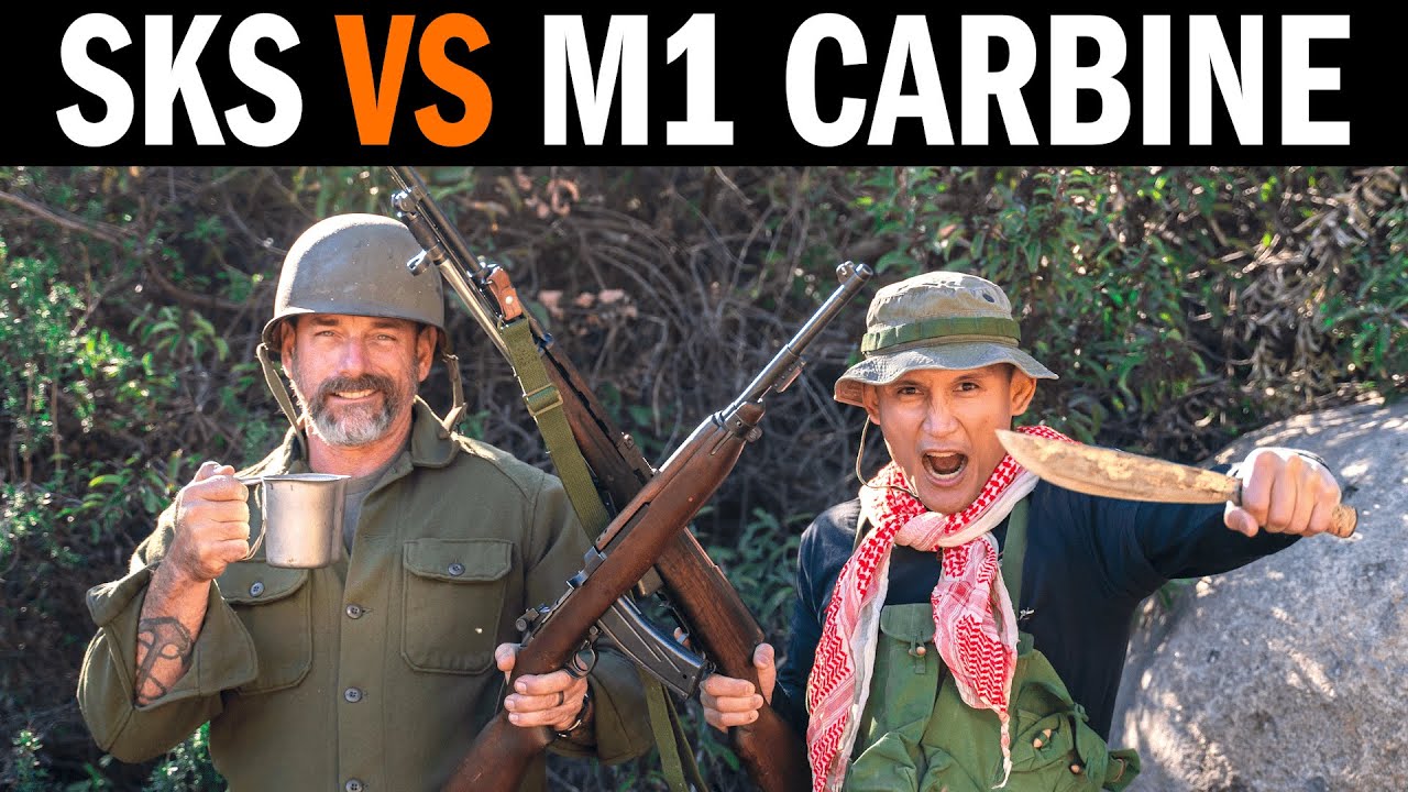 The SKS vs. the M1 Carbine with 