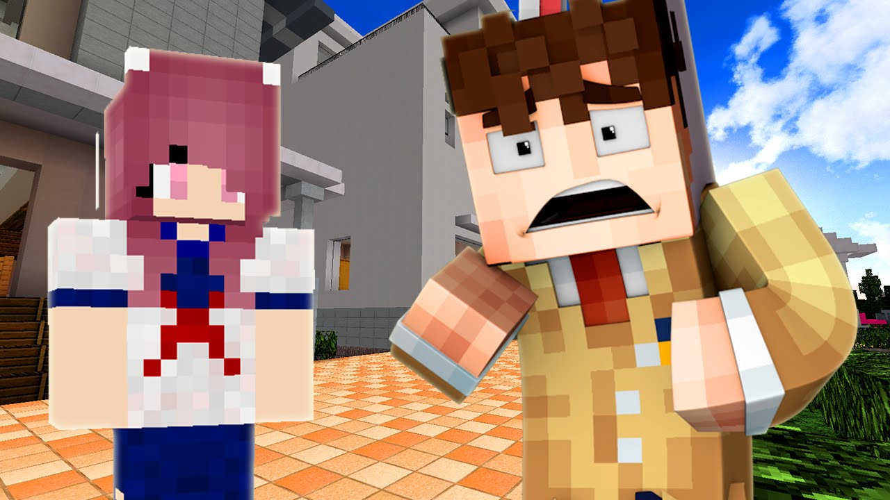 Yandere High School — ПРИГЛАСИТЬ ДЕВУШКУ НА СВИДАНИЕ! (Minecraft Roleplay) #43