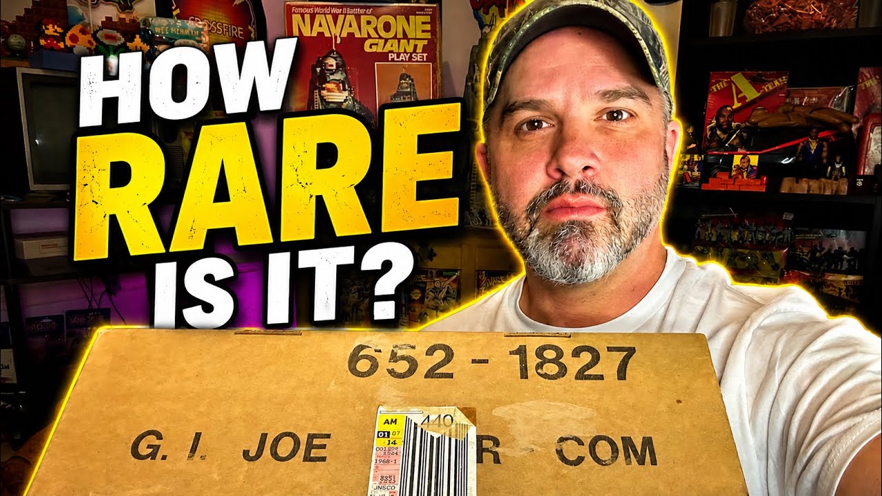 I Found This Super RARE GI JOE Toy at the Dallas, Texas GI Joe Show!