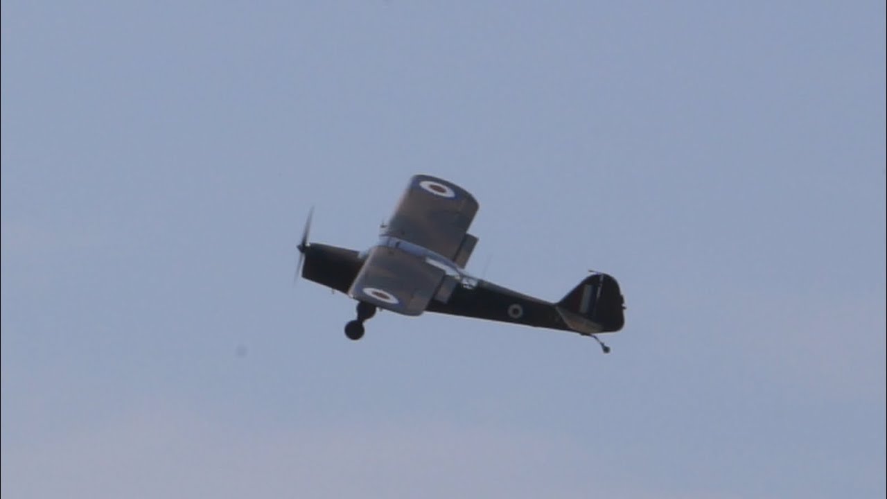 Auster AOP.6 at Midland Air Festival 3rd June 2022
