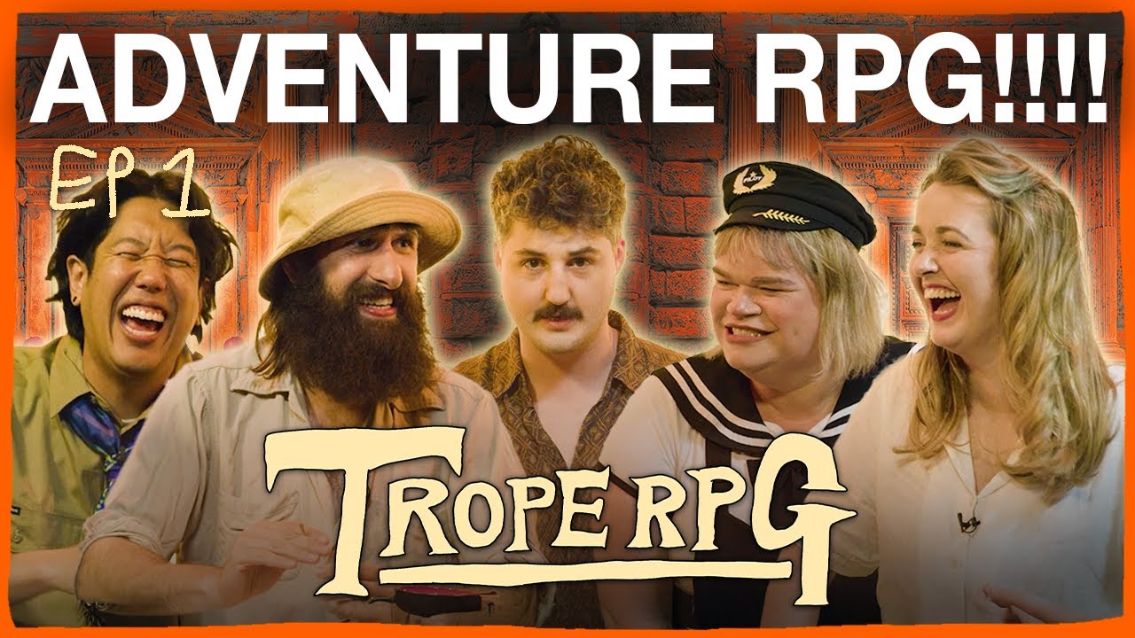 Trope RPG: The Golden Rib Pt 1 | Mark Samual Bonanno, Lena Moon, Harry Jun & Jordan Raskopoulos