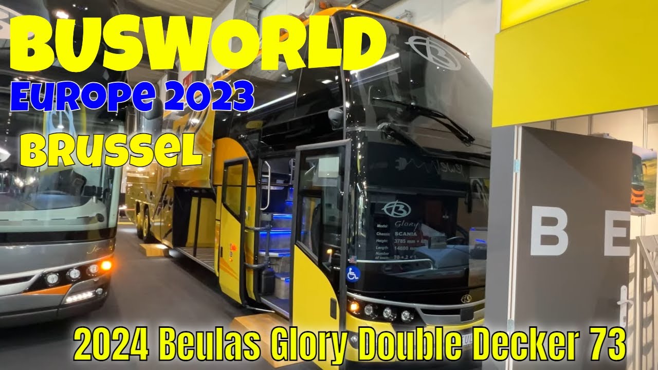 2024 Beulas Glory Double Decker 73 seats Scania chasis Interior And Exterior Busworld 2023 Brussel