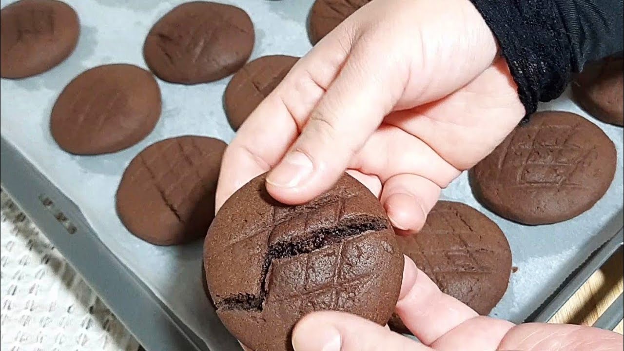 🍪ÇİKOLATA DOLGULU  KURABIYE NASIL YAPILIR /🍫 KURABİYE  TARİFİ