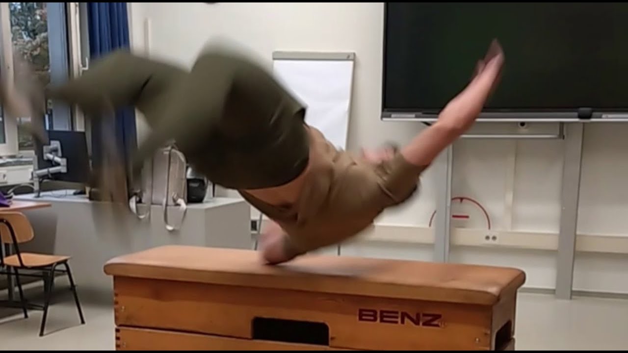 Vom Klassenzimmer zum Parkourzimmer.