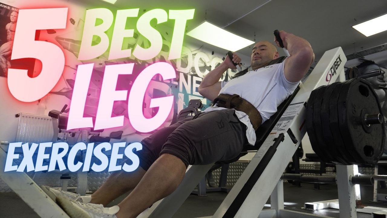 TOP 5 BEST LEG EXERCISES | How To Build Bigger Quads | Ultimate Fitness Birmingham