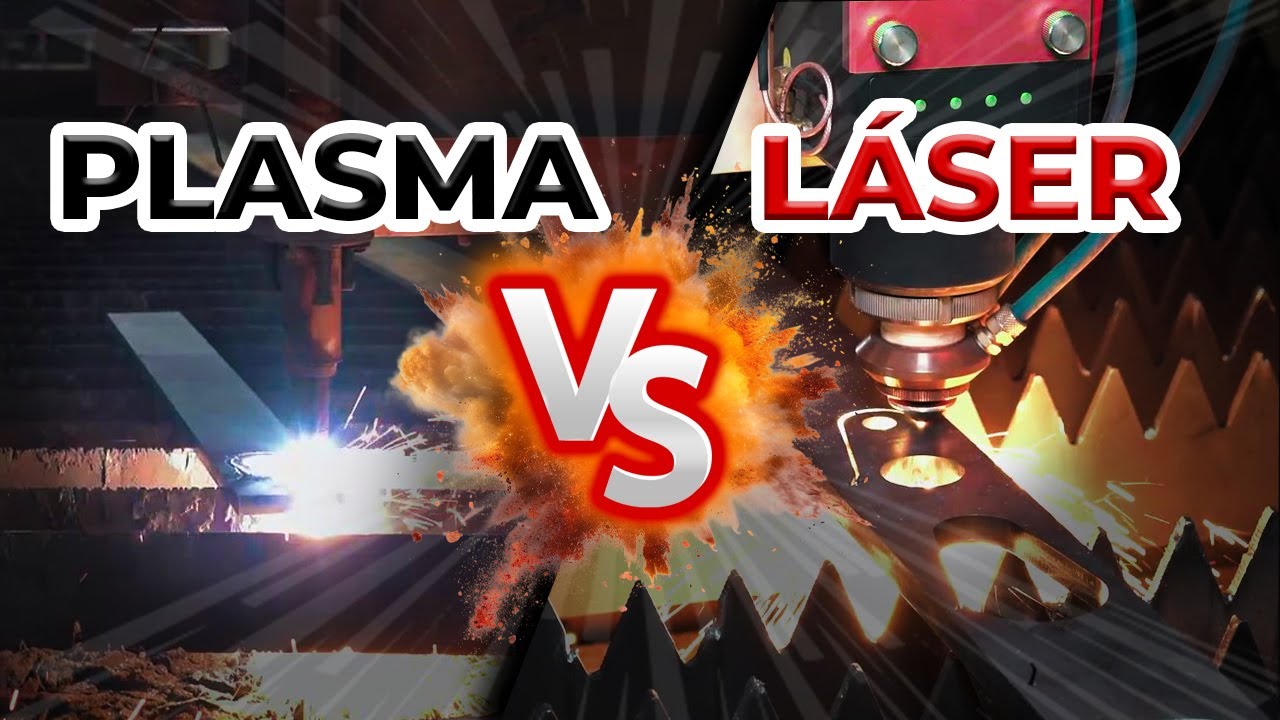 Plasma vs Fibra láser la batalla final | Lucha de tecnologías para cortar metales