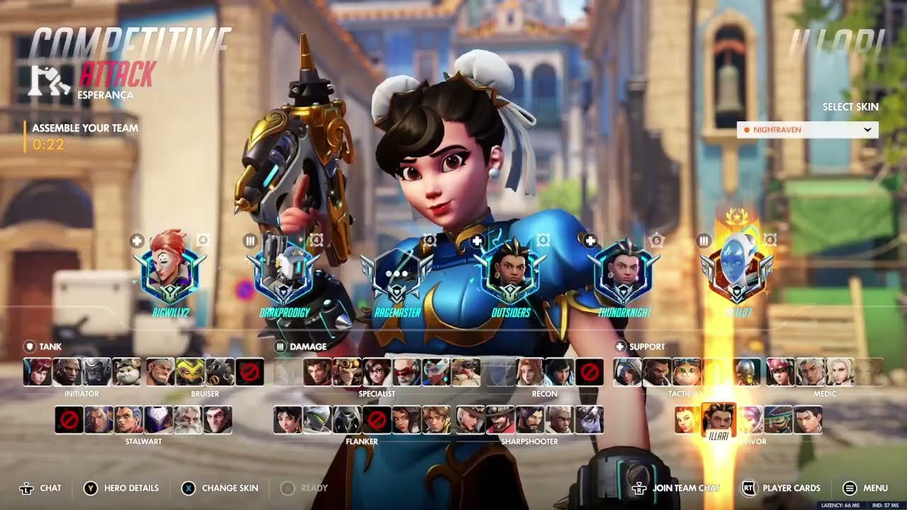overwatch but playing with masters players (briefly)