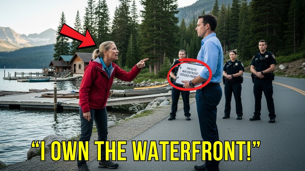 They Dialed 911 to Stop My Move-In… Until the Deed Proved the Whole Waterfront Was Mine