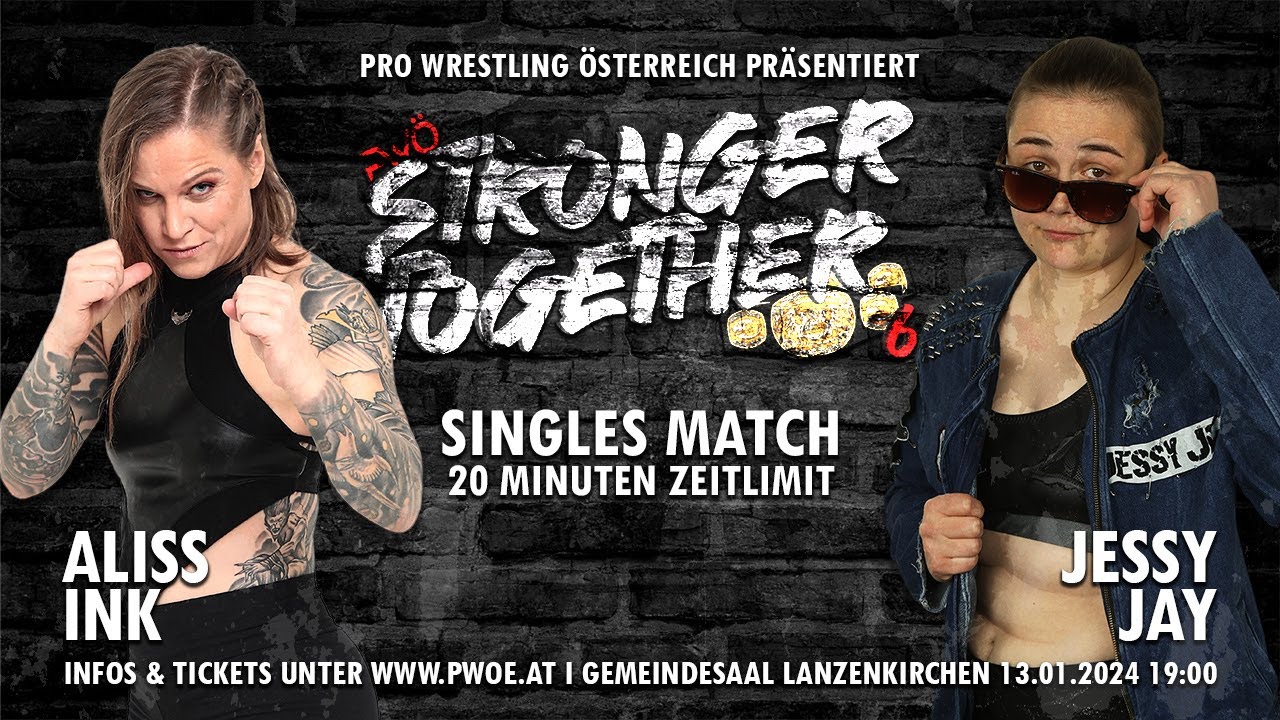 Aliss Ink vs. Jessy Jay | PWÖ Chapter 6: Stronger Together 13.01.2024
