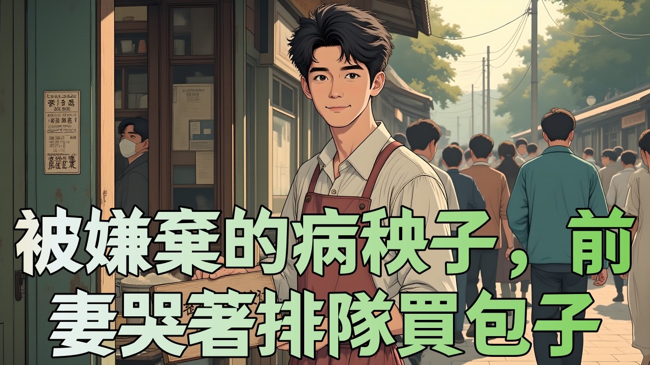 《被嫌棄的病秧子，前妻哭著排隊買包子》被賈家吸血四年，他只要回女兒和一間破瓦房。系統送店面、送農場、送兩千塊啟動金——第一天出攤，全院街坊聞著味就來了。